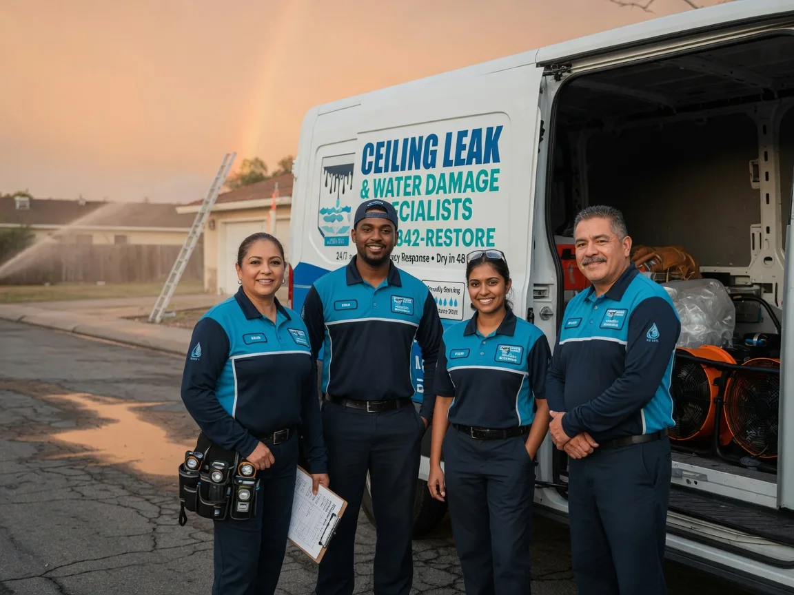 Ceiling Leak Cleanup company in Brooklyn, IA