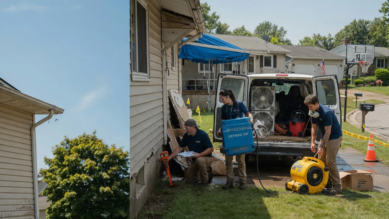 Ceiling Leak Cleanup in Brooklyn, IA near me